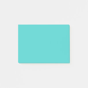 Medium Turquoise Solid Colour Post-it Notes