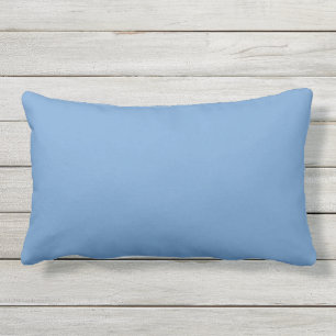 medium Wedgwood  blue pillow