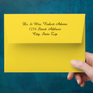 Medium Yellow - Envelope