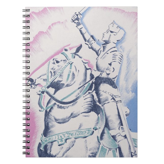 Medival Knight Notebook (Front)