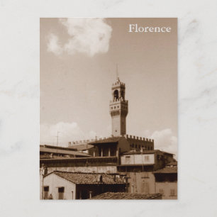 Mediveal view of Florence Postcard