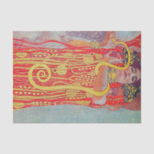 medizin by Gustav Klimt,vintage art,art deco,trend Tissue Paper