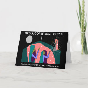 MEDJUGORJE 30-YEAR ANNIVERSARY CARD