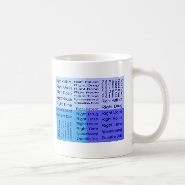 Meds 7 Rights Coffee Mug (Right)