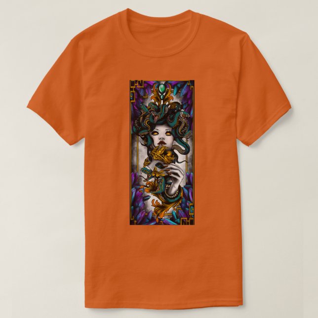 Medusa 10  T-Shirt (Design Front)
