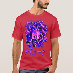 Medusa  Aesthetic Japanese Otaku Greek Mythology T-Shirt