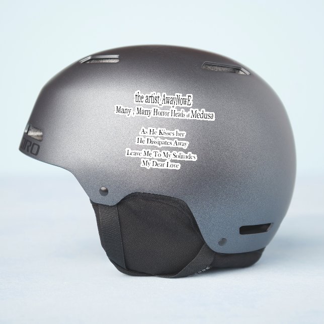 Medusa awaynowe Horror 1MMHead Bphrases Diecut 25 (Helmet Side)