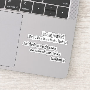 Medusa awaynowe Horror 4MMHead Bphrases Diecut 25