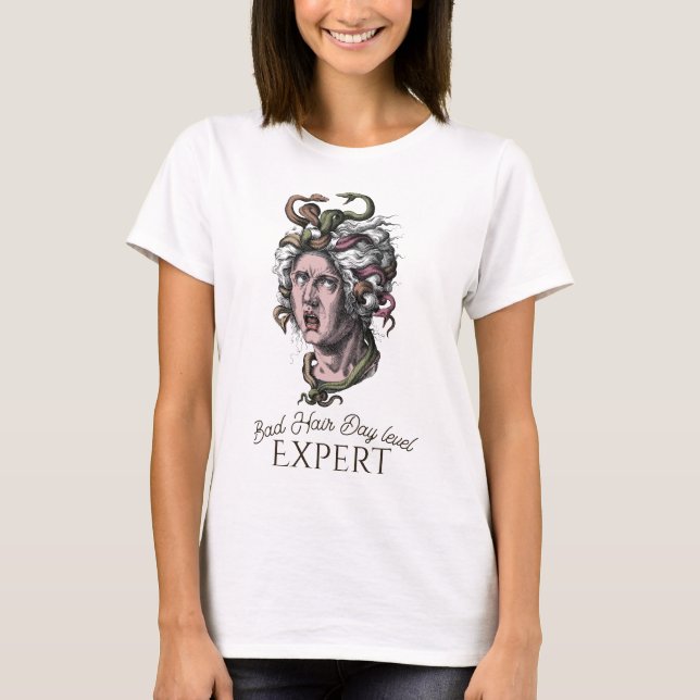 Medusa: Bad Hair Day level: Expert T-Shirt (Front)