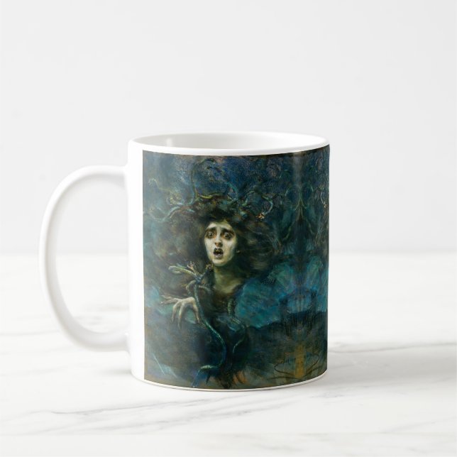 Medusa by Alice Pike Barney Coffee Mug (Left)