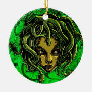 Medusa Ceramic Tree Decoration
