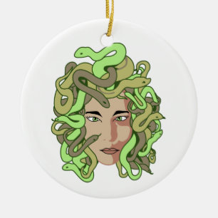 Medusa Ceramic Tree Decoration