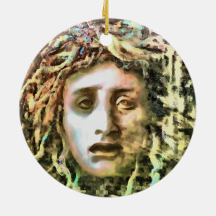 Medusa Ceramic Tree Decoration