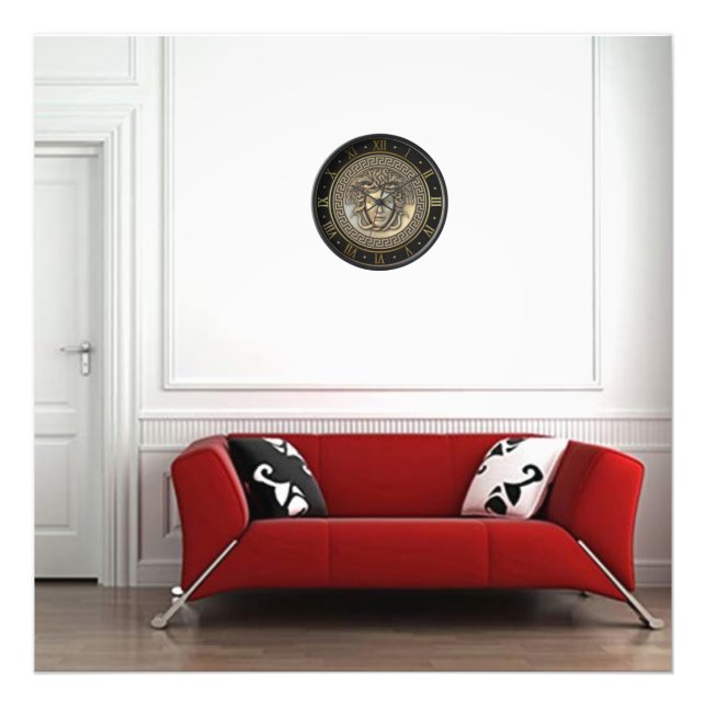 medusa clock poster (Front)