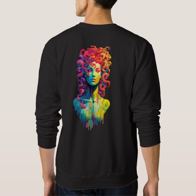 Medusa Colourful Sweatshirt (Back)