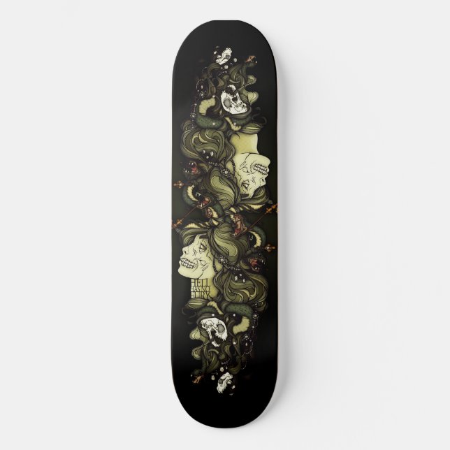 Medusa deck skateboard (Front)
