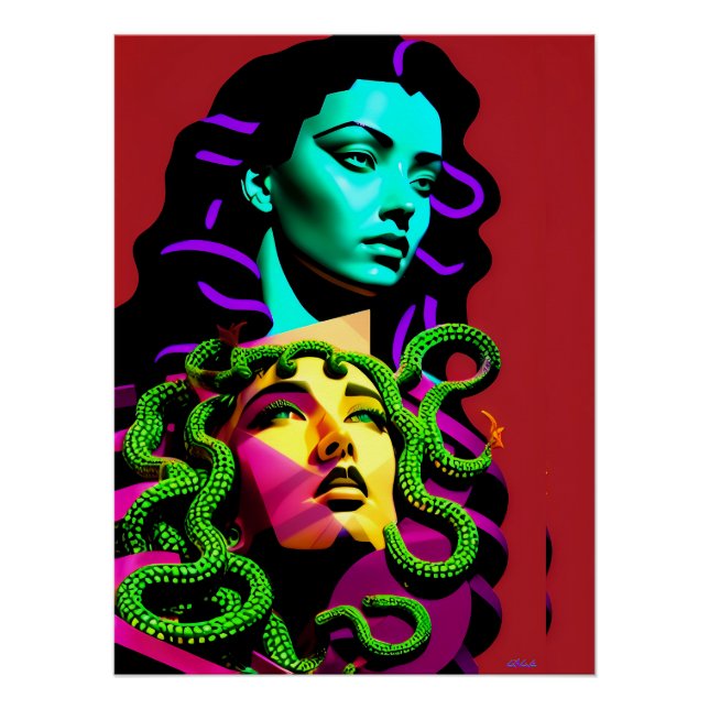 Medusa Distracted   Poster (Front)