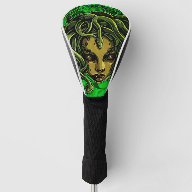 Medusa Golf Head Cover (Front)