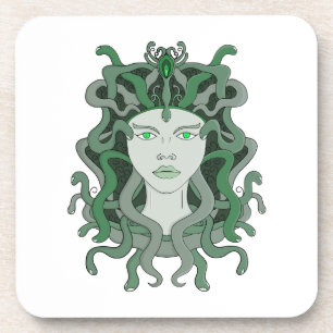 Medusa Gorgo Snake Gorgon Monster Greek Mythology Coaster
