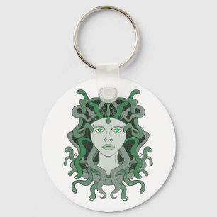 Medusa Gorgo Snake Gorgon Monster Greek Mythology Key Ring