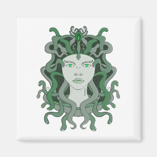 Medusa Gorgo Snake Gorgon Monster Greek Mythology Magnet