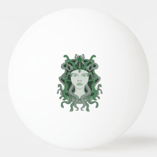 Medusa Gorgo Snake Gorgon Monster Greek Mythology Ping Pong Ball