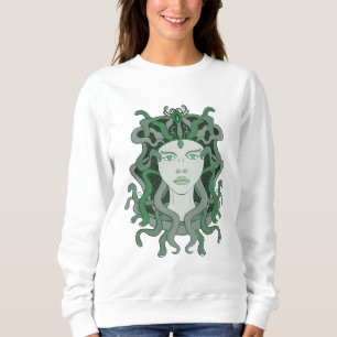 Medusa Gorgo Snake Gorgon Monster Greek Mythology Sweatshirt