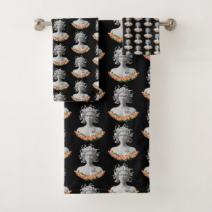 Medusa Gorgon Greek Mythology Bath Towel Set