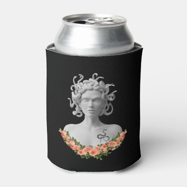 Medusa Gorgon Greek Mythology Can Cooler (Can Front)