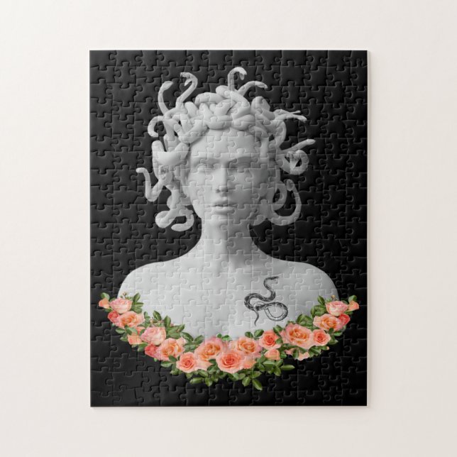 Medusa Gorgon Greek Mythology Jigsaw Puzzle (Vertical)