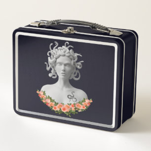 Medusa Gorgon Greek Mythology Metal Lunch Box