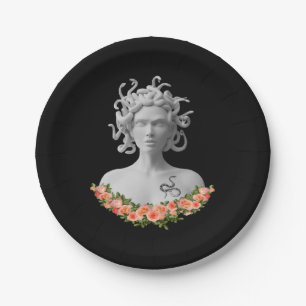 Medusa Gorgon Greek Mythology Paper Plate