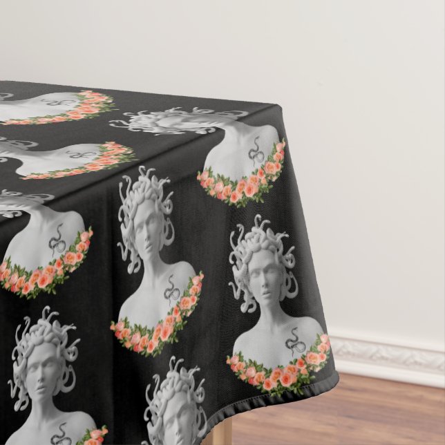 Medusa Gorgon Greek Mythology Tablecloth (In Situ)