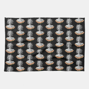 Medusa Gorgon Greek Mythology Tea Towel