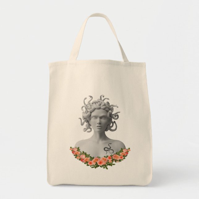 Medusa Gorgon Greek Mythology Tote Bag (Front)