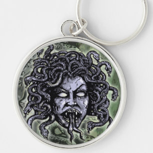 Medusa Gorgon Key Ring