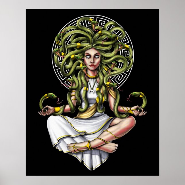 Medusa Gorgon Meditation Poster (Front)
