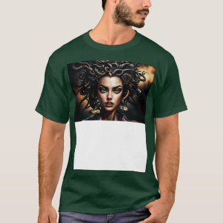 Medusa Gorgon portrait T-Shirt