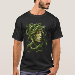 Medusa Greek Goddess Snakes Ancient Greece Mytholo T-Shirt