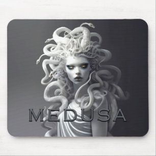 Medusa, Greek Mythology Snake Goddess, Gorgon #2 Mouse Mat