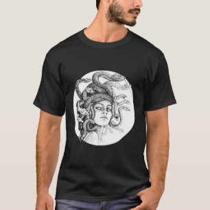 Medusa Greek Snakes Ancient Greece Mythology Gothi T-Shirt