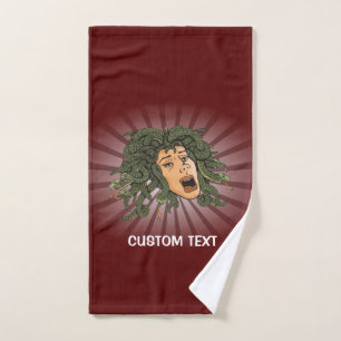Medusa Head Bath Towel Set