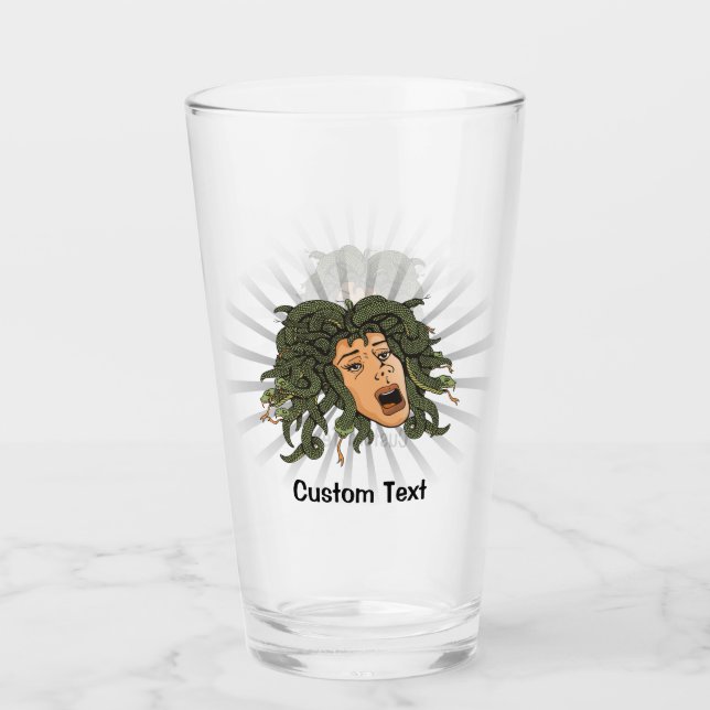 Medusa Head Glass (Front)