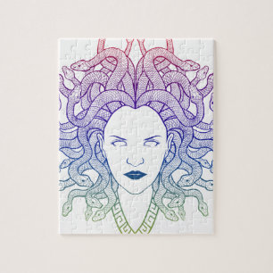 Medusa Head Jigsaw Puzzle