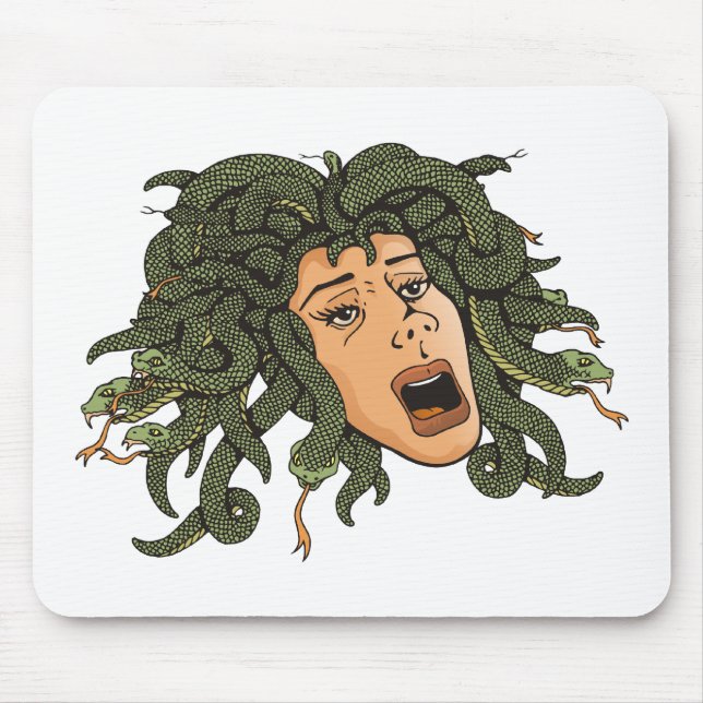 Medusa Head Mouse Mat (Front)