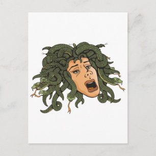 Medusa Head Postcard