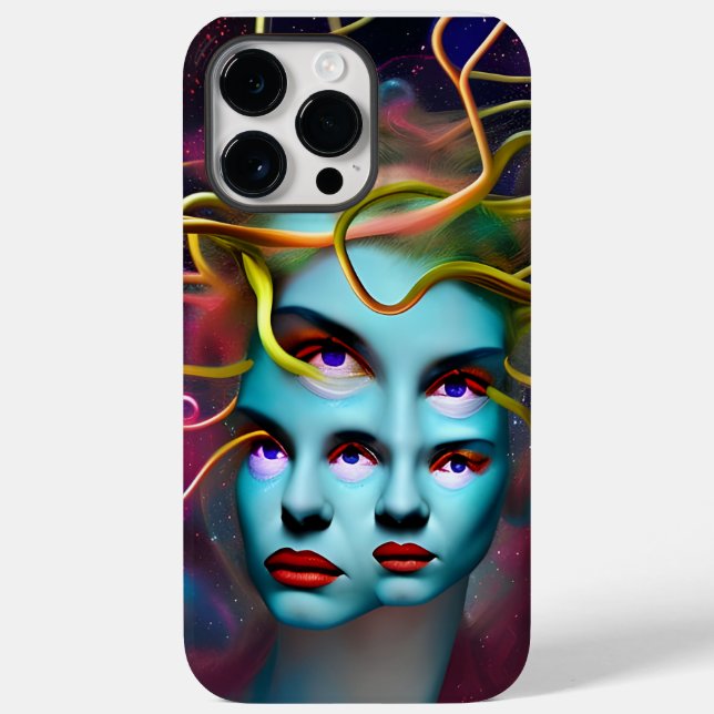 Medusa Hypnosis , Mythology Mystical Creature  Case-Mate iPhone Case (Back)