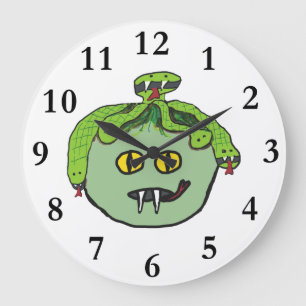 Medusa Large Clock
