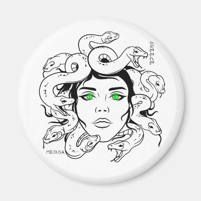 Medusa Magnet (Front)