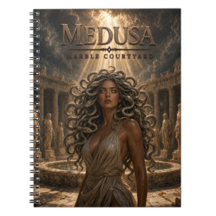 Medusa Marble Courtyard Dark Cinema Notebook